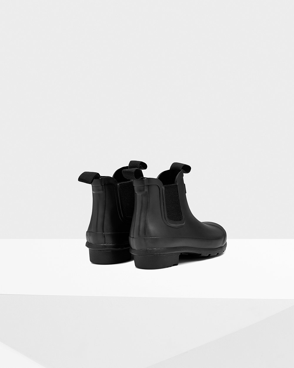 Chelsea Boots Kinderen - Hunter Original Big - Zwart - 89ASQVZBW